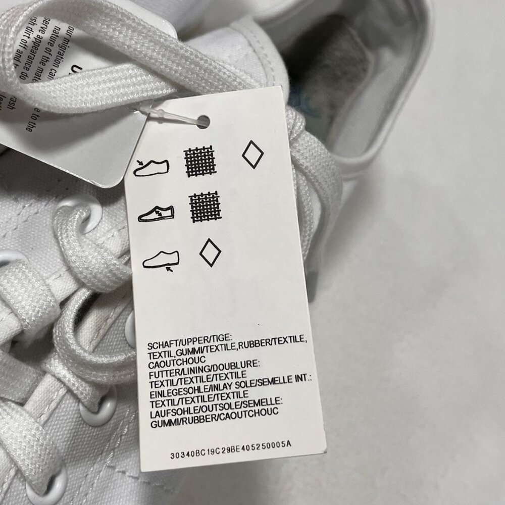 Adidas Nizza RF White Canvas Gum Sole Sneakers Men’s 10.5 EF1883 New - Picture 4 of 16